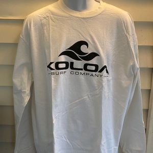 NWOT Koloa Surf Company Long Sleeved Tee XXL